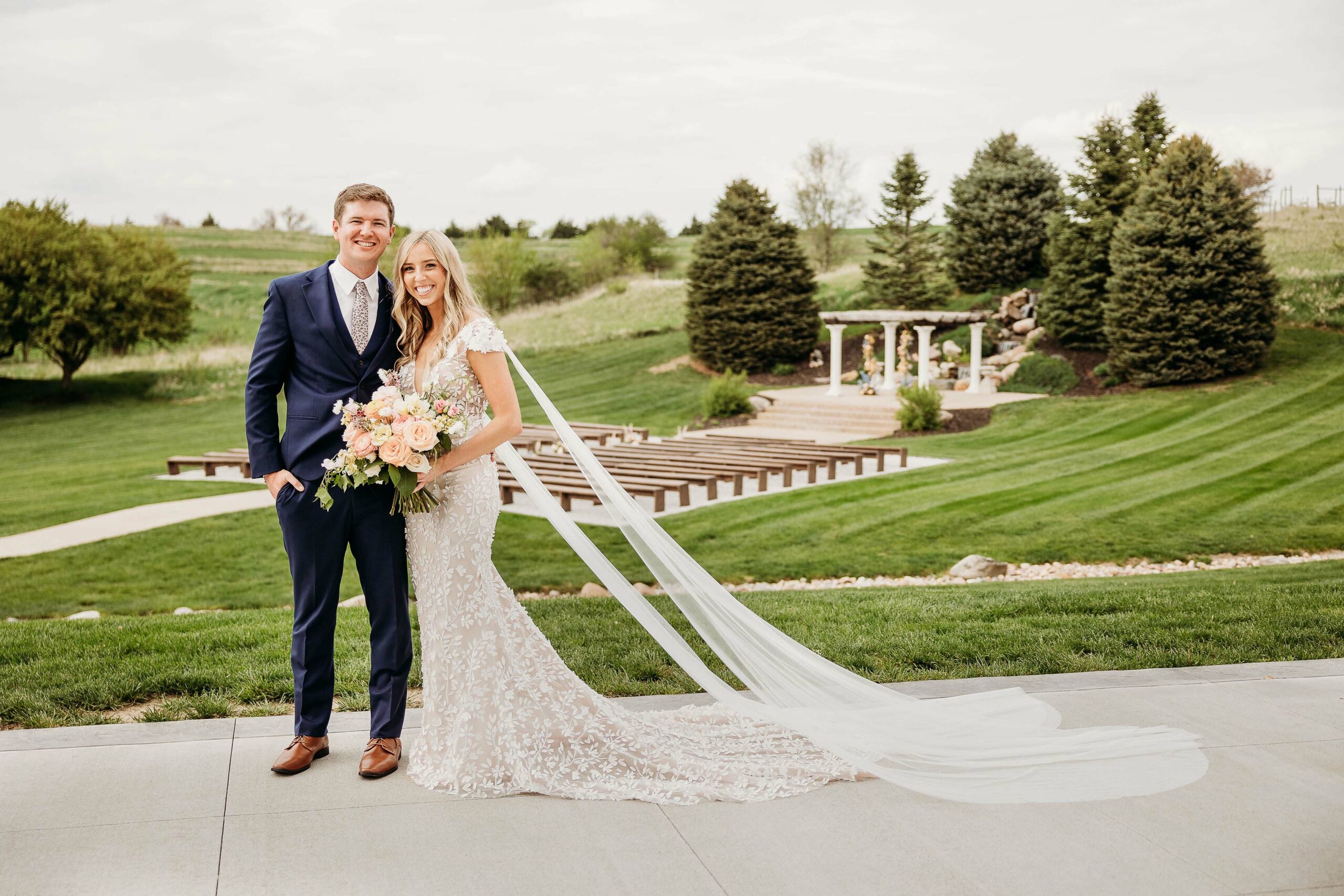 The Fountains Ballroom wedding venue in Iowa near Omaha, Nebraska